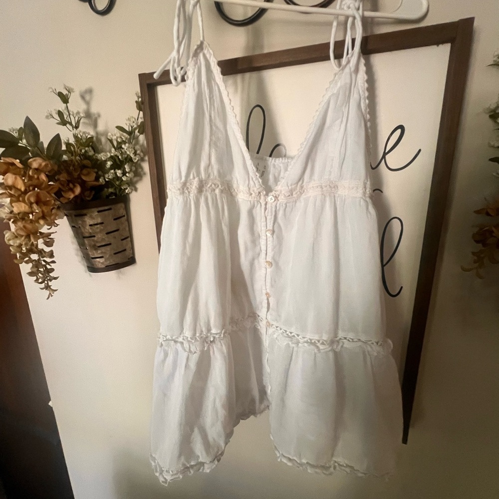 Urban Outfitters White Tank Top